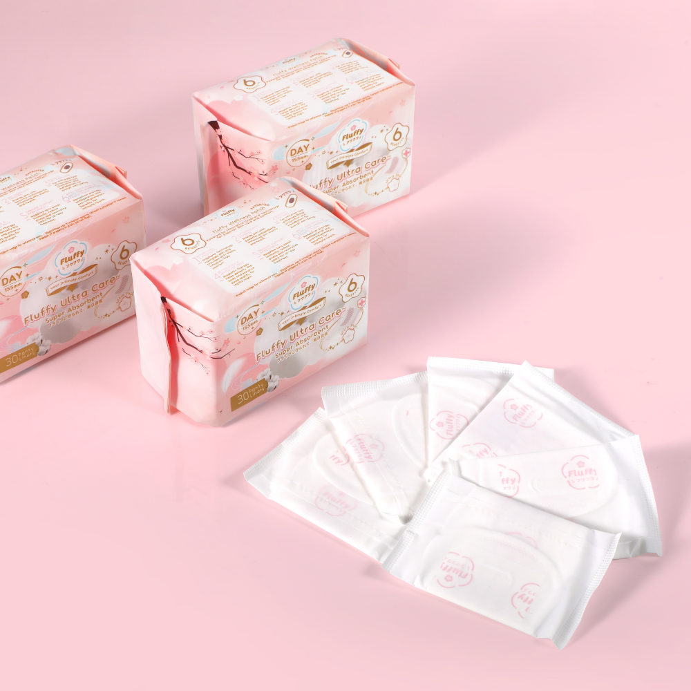 Fluffy Ultra Care Panty Liners 155mm 30pcs