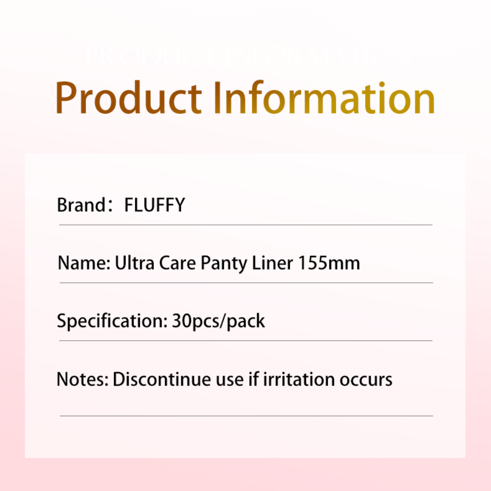 Fluffy Ultra Care Sanitary Pads Day Use 250mm 14pcs