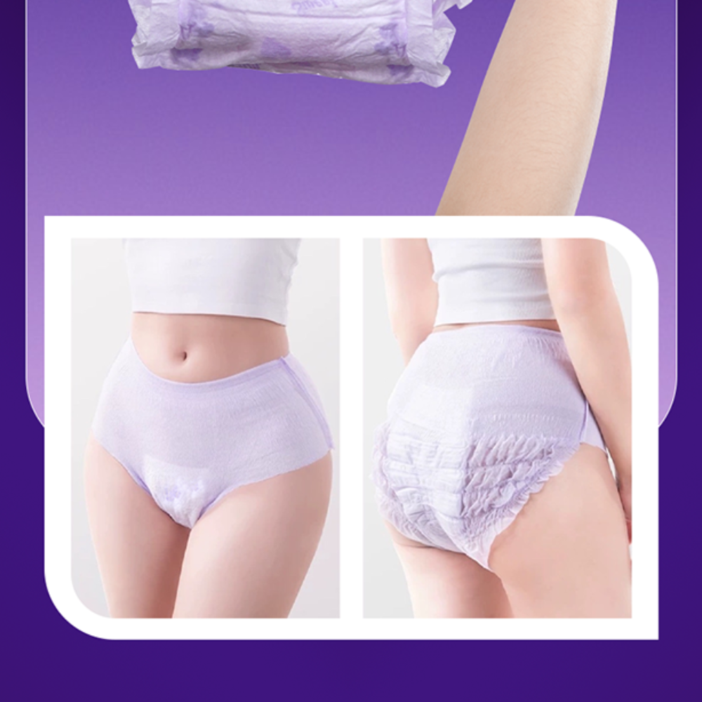 Ultra Care Overnight Panties - Fluffy