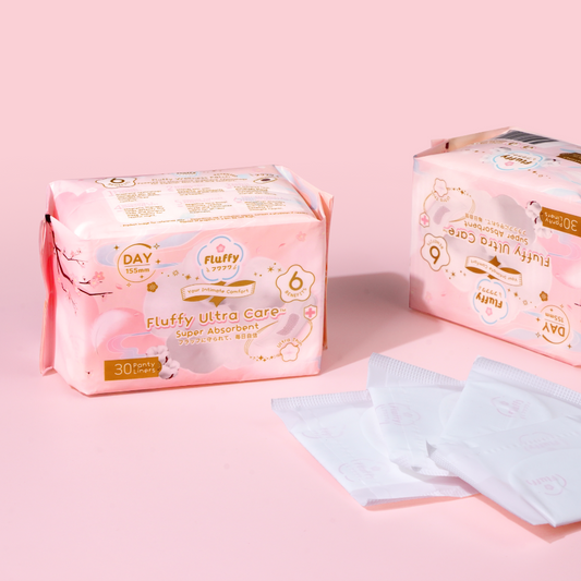 Fluffy Ultra Care Panty Liners 155mm 30pcs