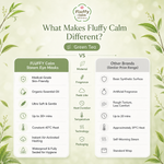 Fluffy Calm Steam Eye Mask Green Tea - Fluffy