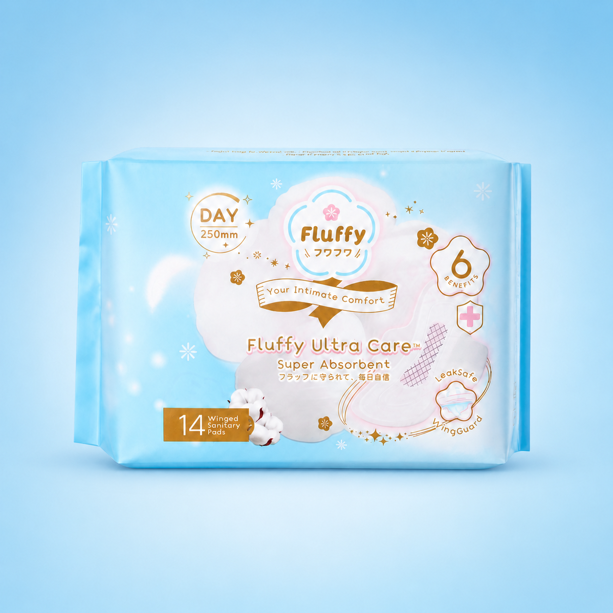 Ultra Care Sanitary Pads Day - Fluffy
