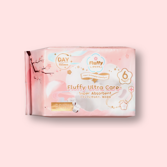 Fluffy Ultra Care Panty Liners 155mm 30pcs