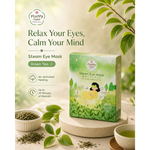 Fluffy Calm Steam Eye Mask Green Tea - Fluffy